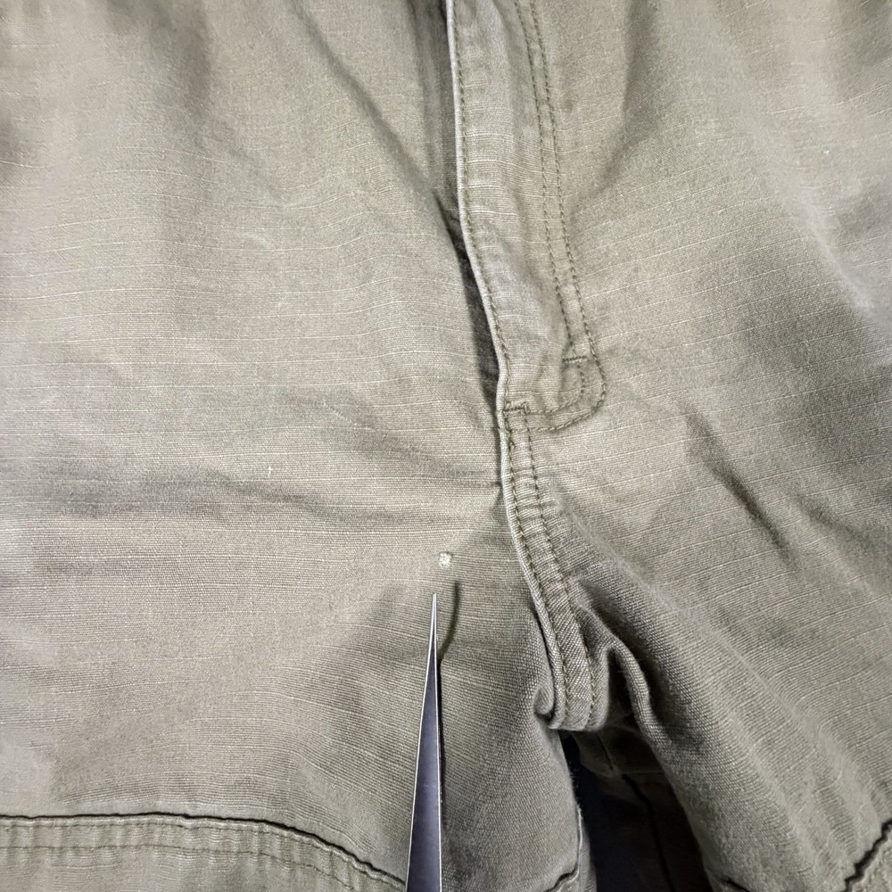Wrangler Pants Men's 38x34 For 38x32 Khaki Ranger Cargo Workwear Double Knee - Picture 6 of 16
